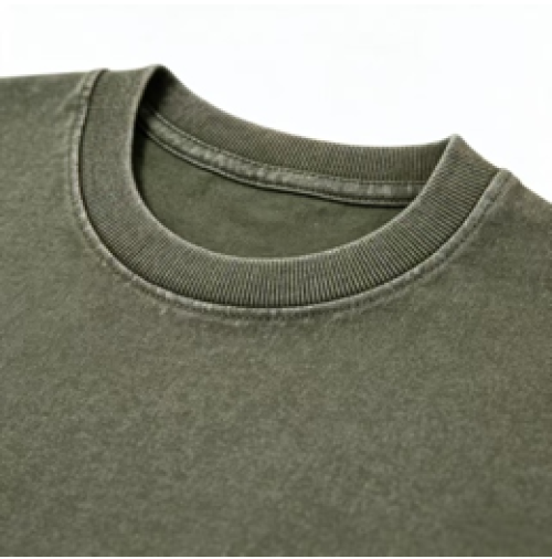 Washed Vintage Cotton T Shirt 230GSM Custom Logo Oversized Streetwear T-Shirt