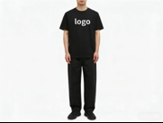 200GSM  Cotton T-Shirt  Custom Logo Printing OEM Plain T Shirt
