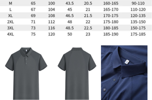Custom Cotton Blend Polo Shirt 230GSM Business Casual Polo T Shirt OEM