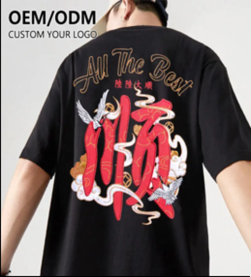 Custom Logo T-Shirts Manufacturer | 100% Cotton & Polyester | OEM Printed, Embroidery & Heat Transfer Apparel Supplier