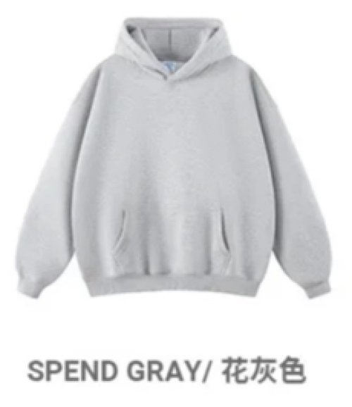 Heavyweight Cotton Hoodie 330-500GSM Custom Logo Hooded Sweatshirt OEM